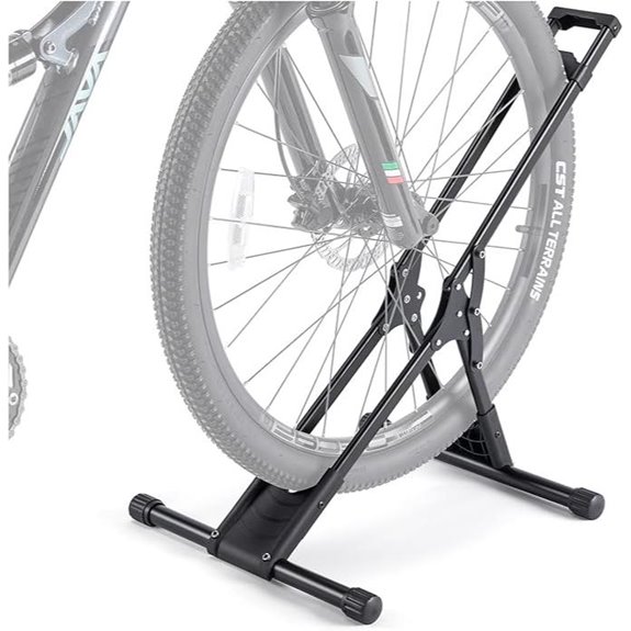 CHEPARK Indoor Bike Floor Stand Rack for Garage