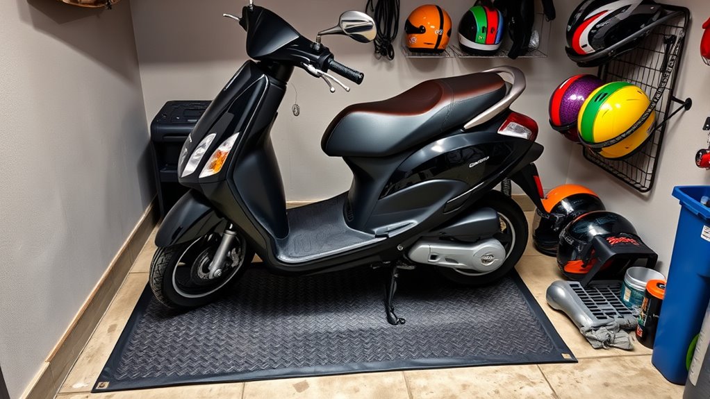 indoor scooter storage best practices