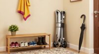 indoor scooter storage method