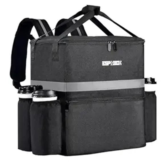 Food Delivery Backpack with Cup Holders