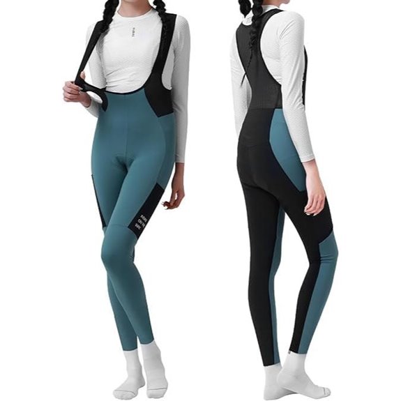 INBIKE Fleece-Lined Winter Cycling Bibs