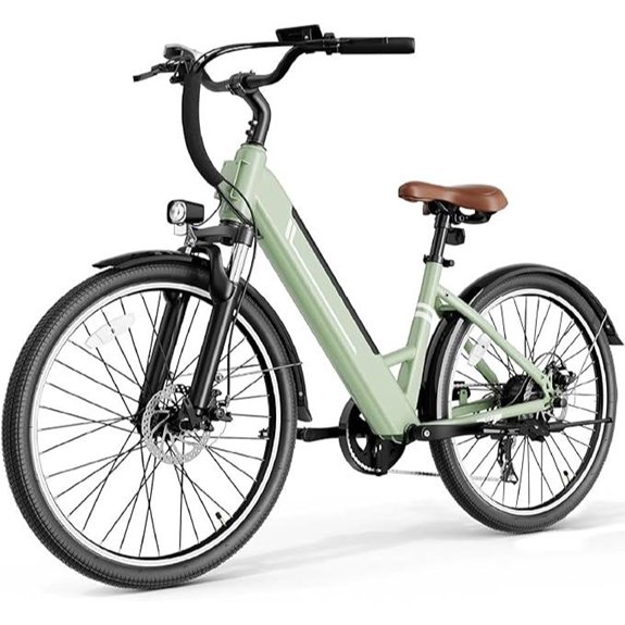Jasion 26 Electric Bike with Removable Battery