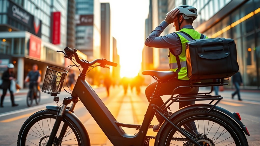 key delivery bike features