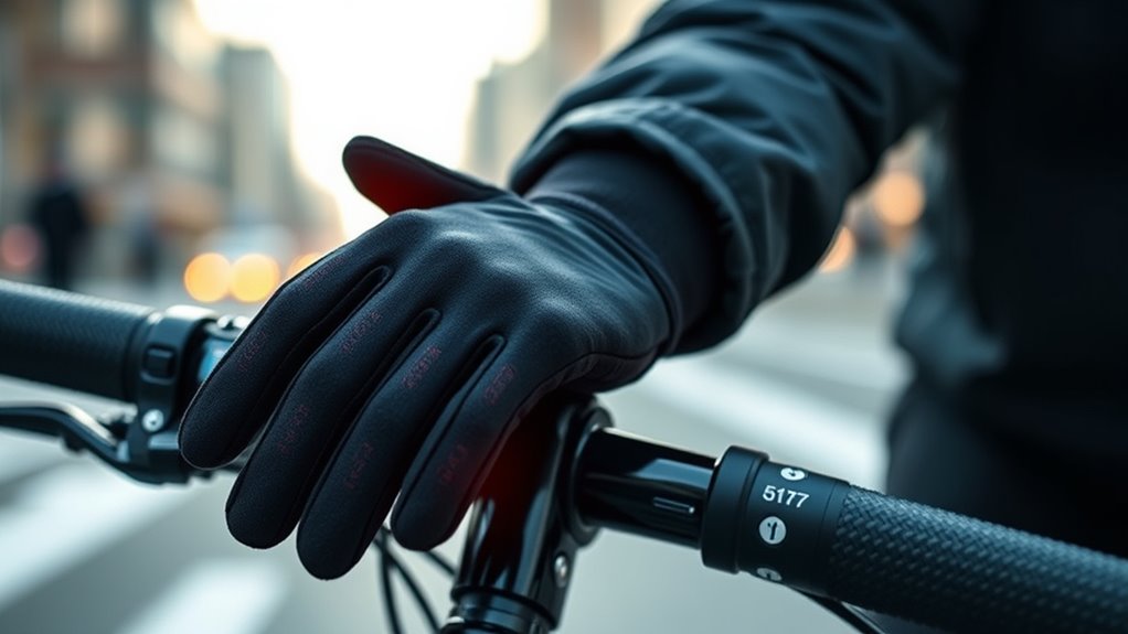 key heating glove features