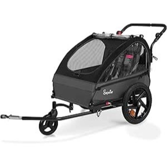 Sepnine Kids Bike Trailer and Stroller Combo