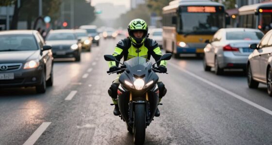 lane positioning safety tips