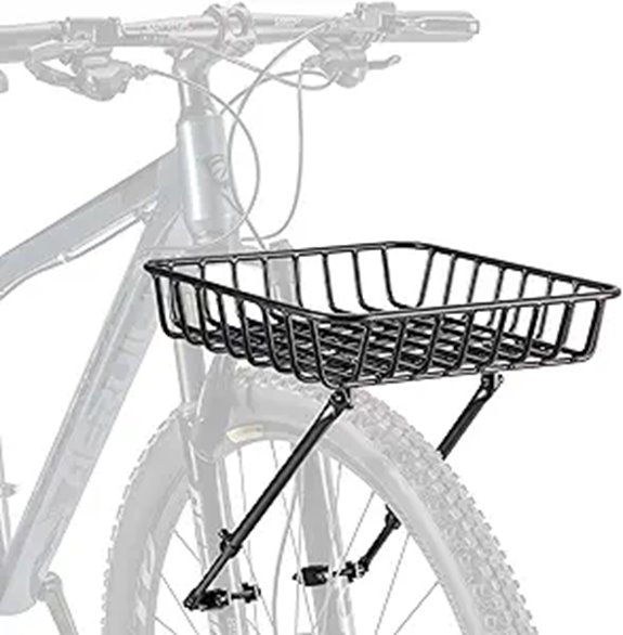 CXWXC Large Front Bicycle Basket with Struts