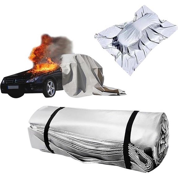 20ft x 30ft Reusable Car Fire Suppression Blanket