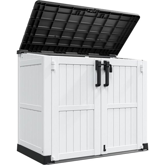 LHBcraft 36 Cu Ft Waterproof Outdoor Storage Shed