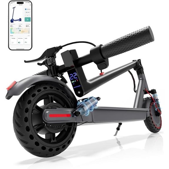 Electric Scooter for Adults with Long Range and Speed