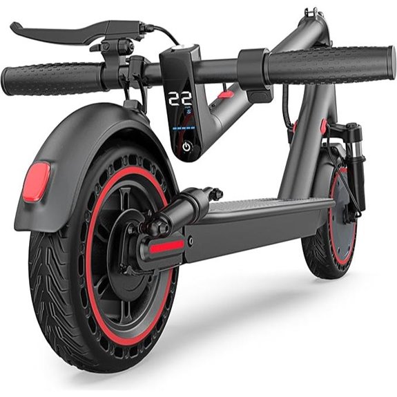 Maxshot Electric Scooter with Long Range and Suspension