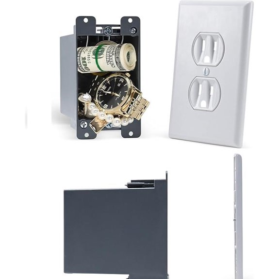 Hidden Wall Safe with Magnetic Installation