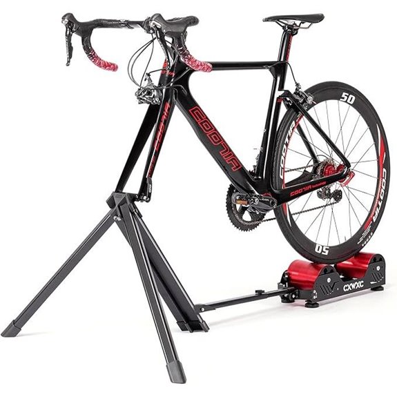 Adjustable Magnetic Bike Trainer Stand for Indoor Exercise