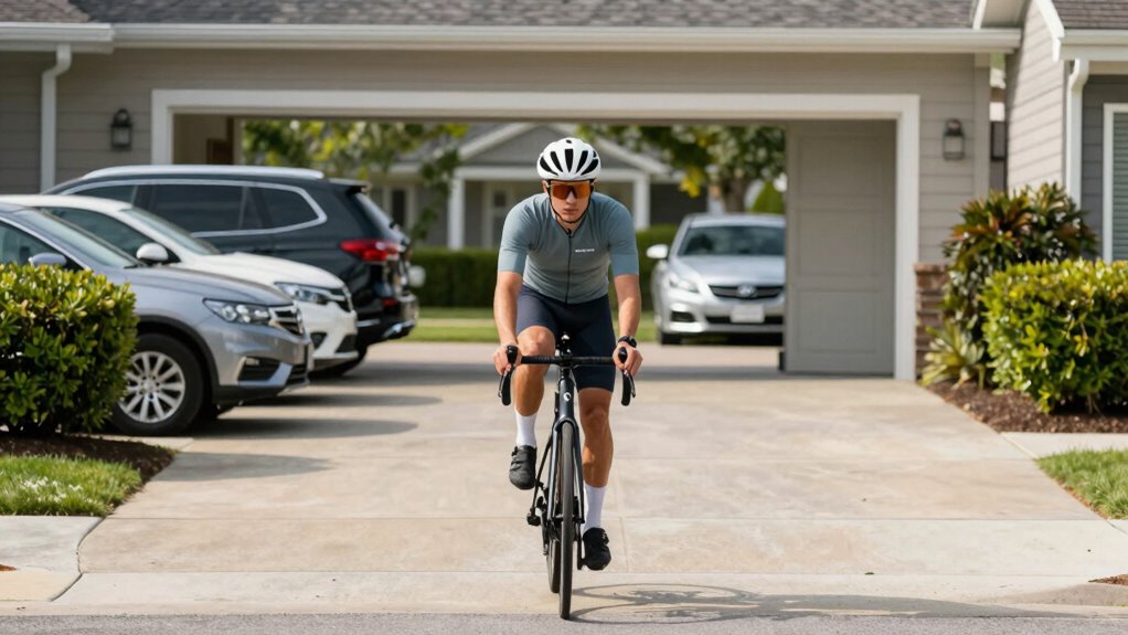 maintain eye contact and distance