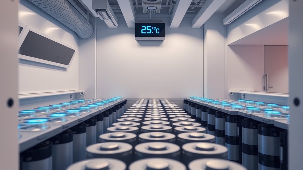 maintain optimal battery temperature