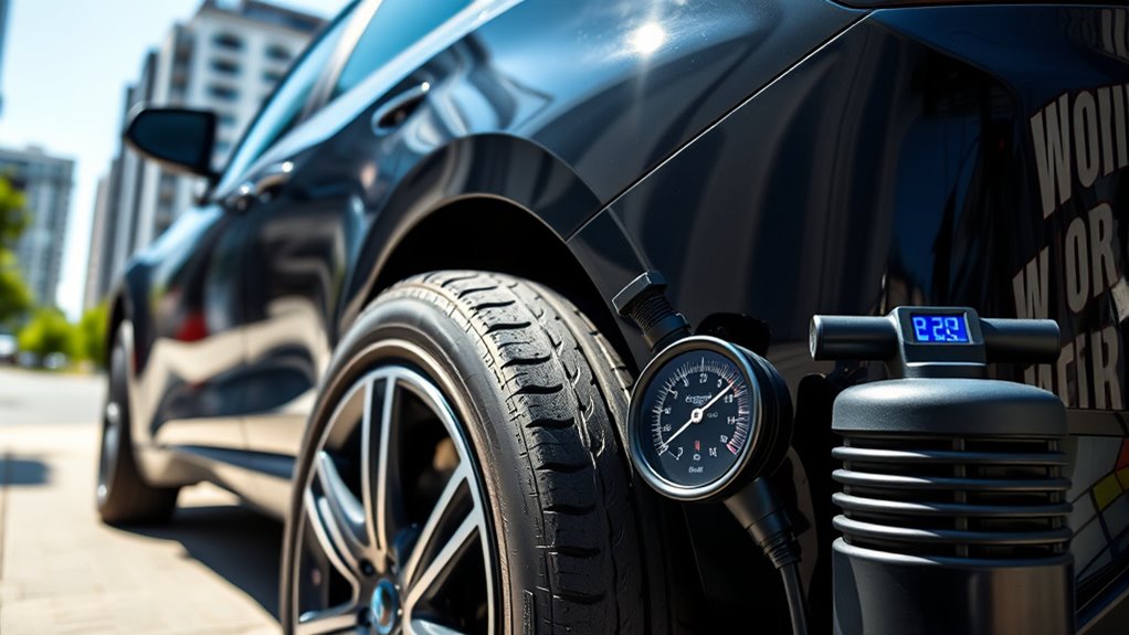 maintain optimal tire pressure