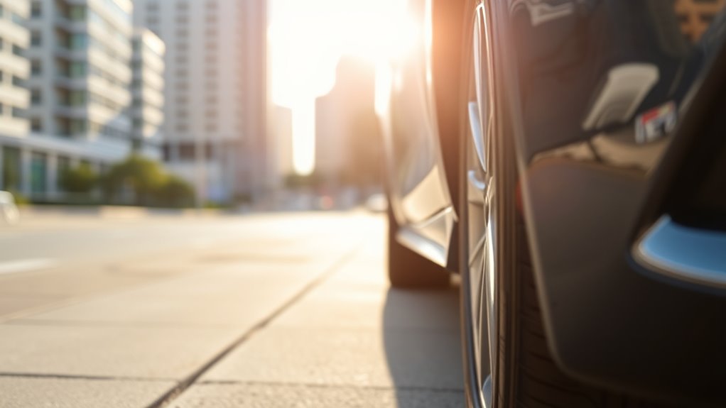 maintain proper tire pressure