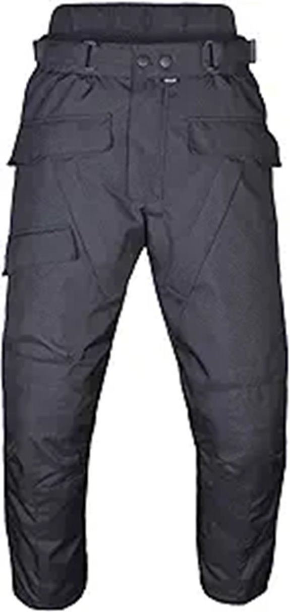 Men's Motorcycle Riding Pants with Waterproof Armor