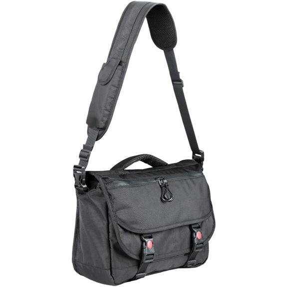 Men's Waterproof Messenger Crossbody Bag for Travel