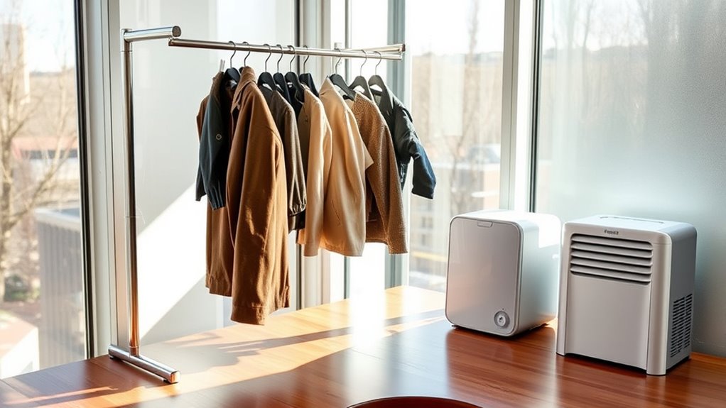 maximize airflow for drying