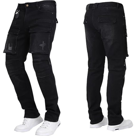 Motorcycle Pants for Men with Armor and Durable Fabric