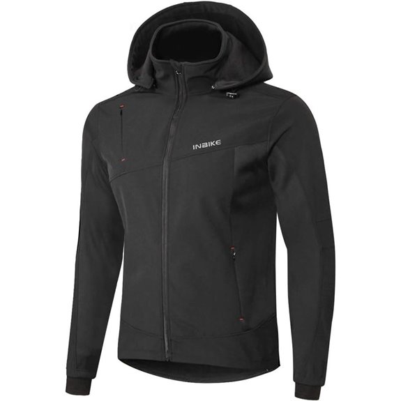 INBIKE Men's Winter Softshell Jacket for Outdoors