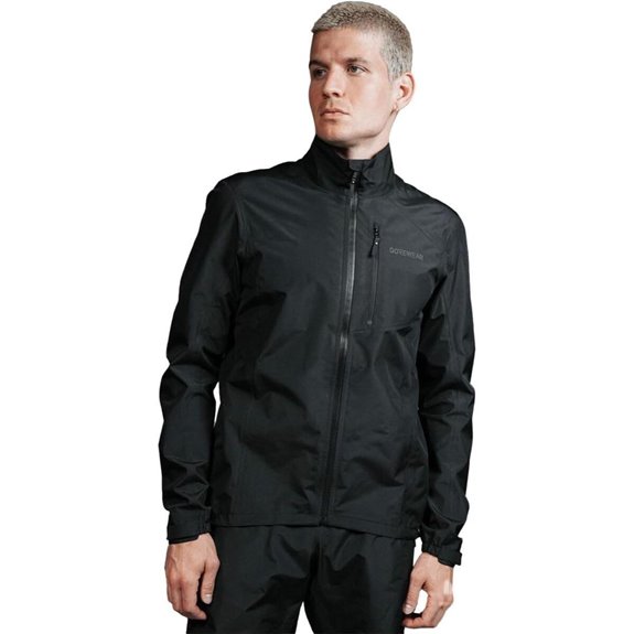 GORE Glidewheel Gore-Tex Cycling Jacket - Black Men's Large