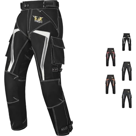 Motorcycle Pants for Men with CE Armor