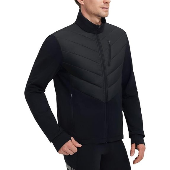 Baleaf Men's Lightweight Cycling Puffer Jacket