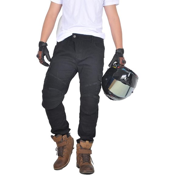 Motorcycle Men’s Riding Pants with Armor