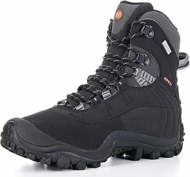 XPETI Men's Lightweight Insulated Hiking Boots