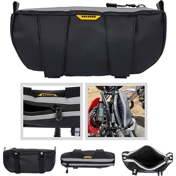 motorcycle bike handlebar bag
