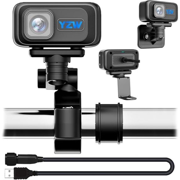 YZW MT100 Motorcycle Dash Cam with Wide Angle