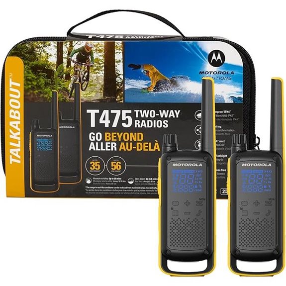Motorola T475 Extreme Two-Way Radio (2 Pack)