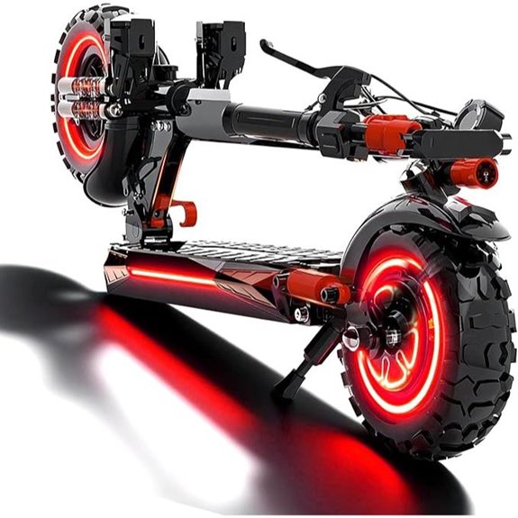 Electric Off-Road Electric Scooter with Seat and Long Range