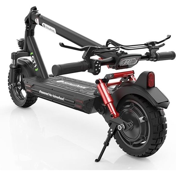 isinwheel Electric Scooter with Off-Road Tires and App Control