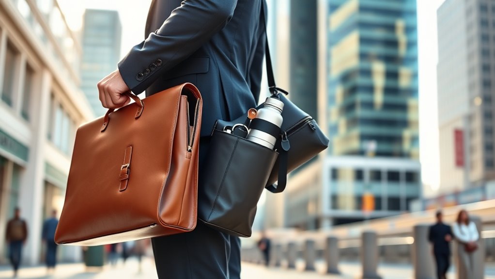 organized ergonomic daily essentials