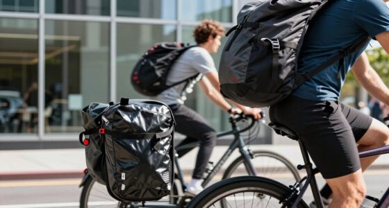 pannier vs backpack comparison