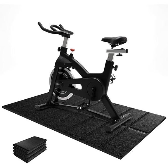 Peloton Bike Mat 63x30 Non-Slip Exercise Floor Mat