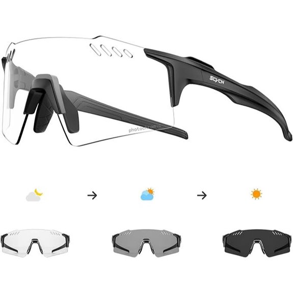Photochromic Cycling Glasses UV400 for Sports Men Women