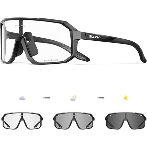 Photochromic Cycling Sunglasses UV400 Protection