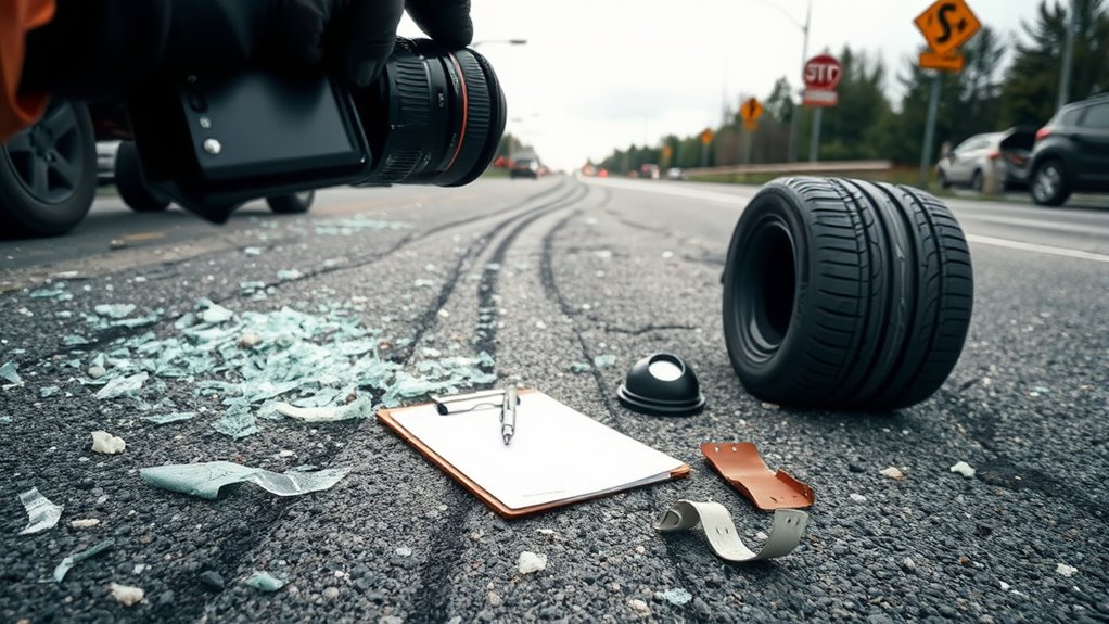photograph scene gather witness