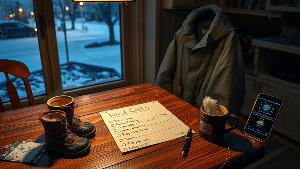 plan route leave early