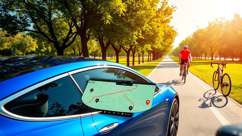 plan routes and charging