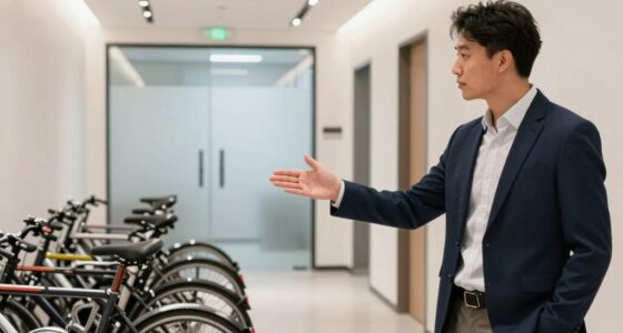 polite bike storage request