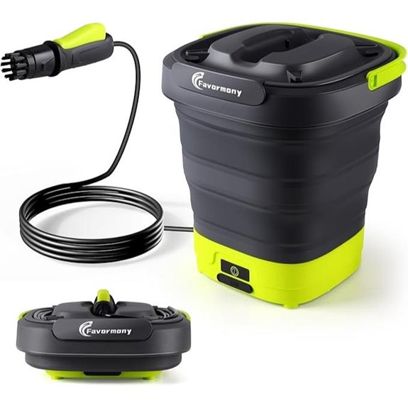 Portable Pressure Washer 290PSI with Tank and Hose