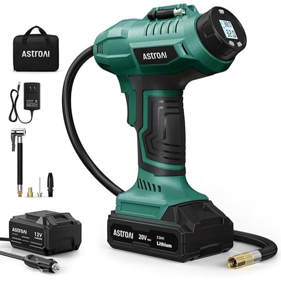 AstroAI Cordless Tire Inflator with Digital Gauge