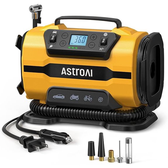 AstroAI Portable Tire Inflator with Dual Motors