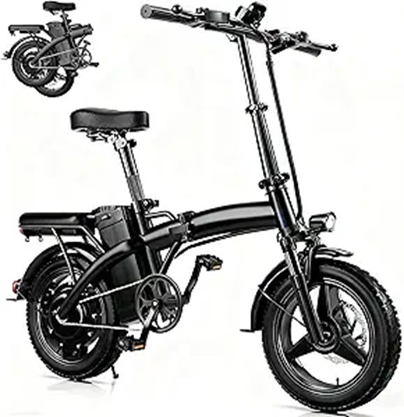 Electric Foldable E-Bike for Adults & Teens