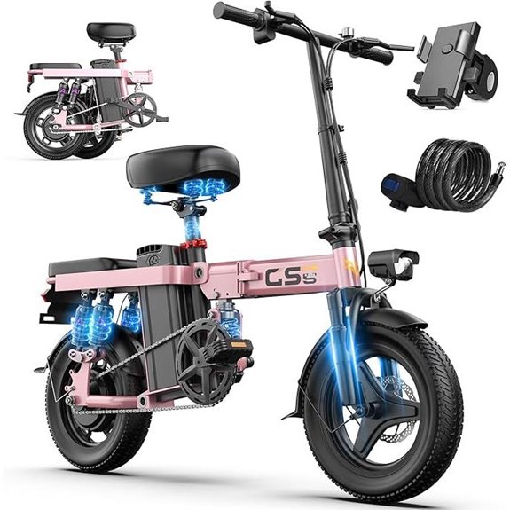 Electric Folding E-Bike for Adults and Teens